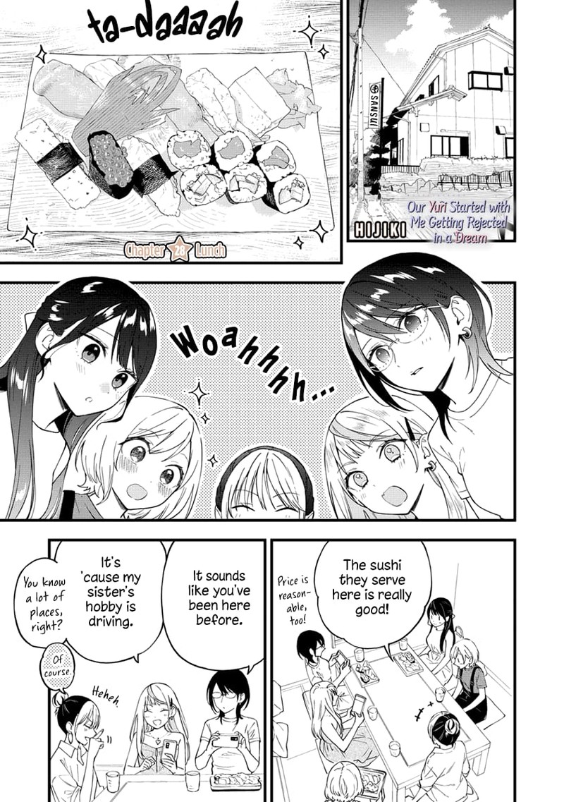 Yume De Furarete Hajimaru Yuri Chapter 28 Page 1