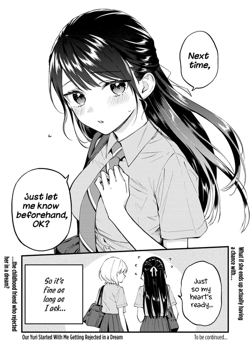 Yume De Furarete Hajimaru Yuri Chapter 4 Page 5