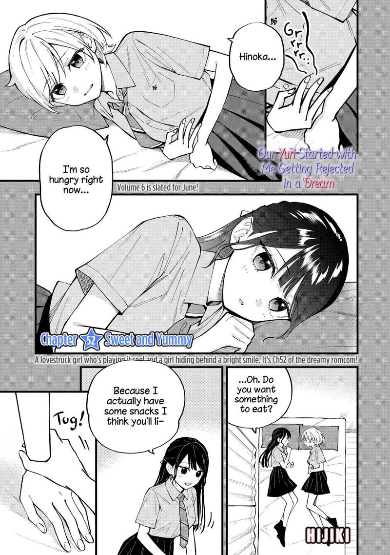 Yume De Furarete Hajimaru Yuri Chapter 52 Page 1