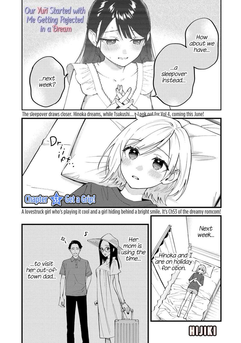 Yume De Furarete Hajimaru Yuri Chapter 53 Page 1
