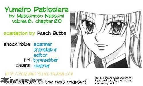 Yumeiro Patissiere Chapter 20 Page 1