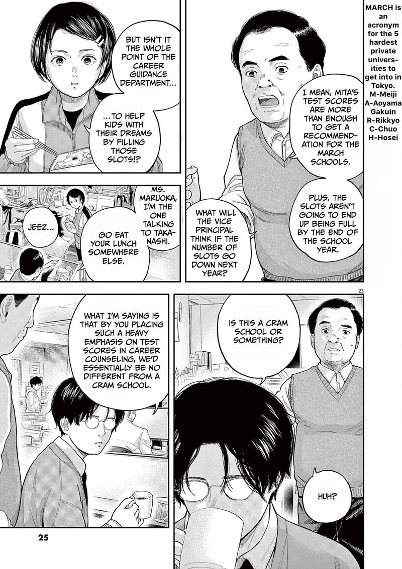 Yumenashi Sensei No Shinroshidou Chapter 1 Page 22