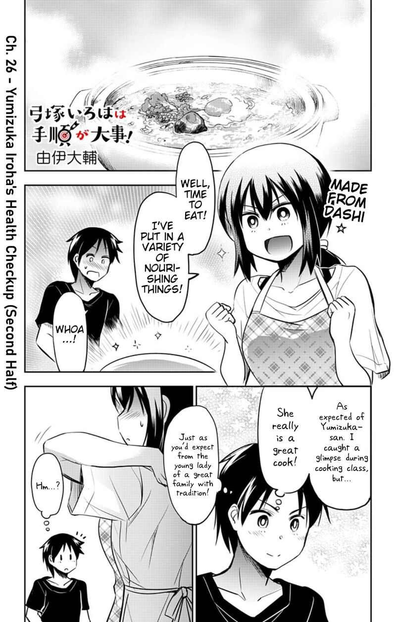 Yumizuka Iroha Wa Tejun Ga Daiji Chapter 26 Page 1