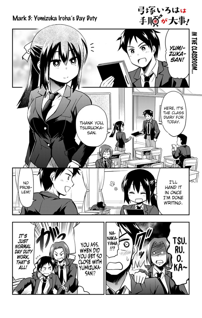 Yumizuka Iroha Wa Tejun Ga Daiji Chapter 3 Page 1