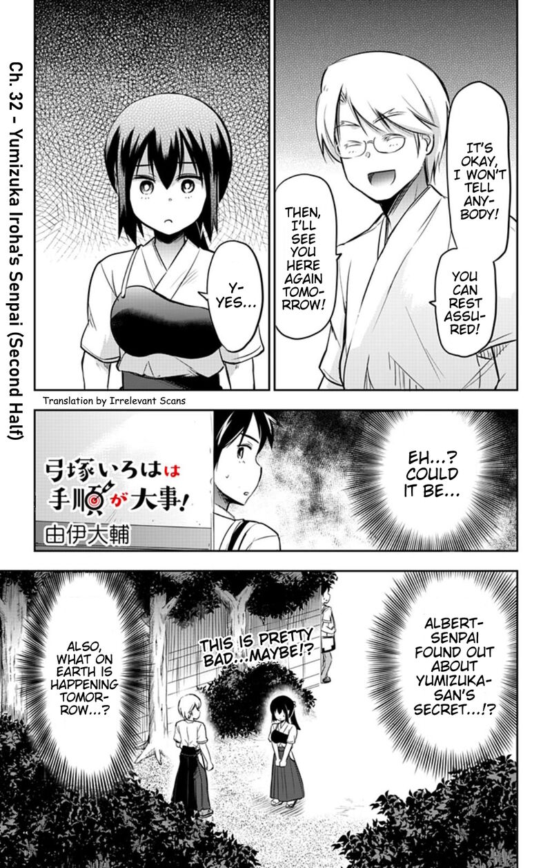 Yumizuka Iroha Wa Tejun Ga Daiji Chapter 32 Page 1