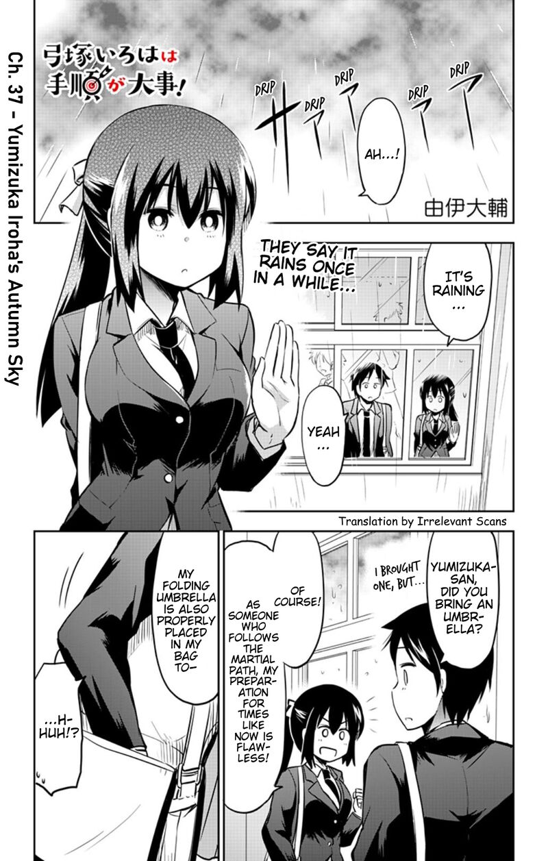 Yumizuka Iroha Wa Tejun Ga Daiji Chapter 37 Page 1