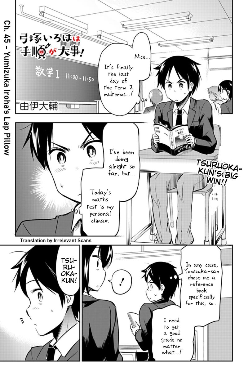 Yumizuka Iroha Wa Tejun Ga Daiji Chapter 45 Page 1