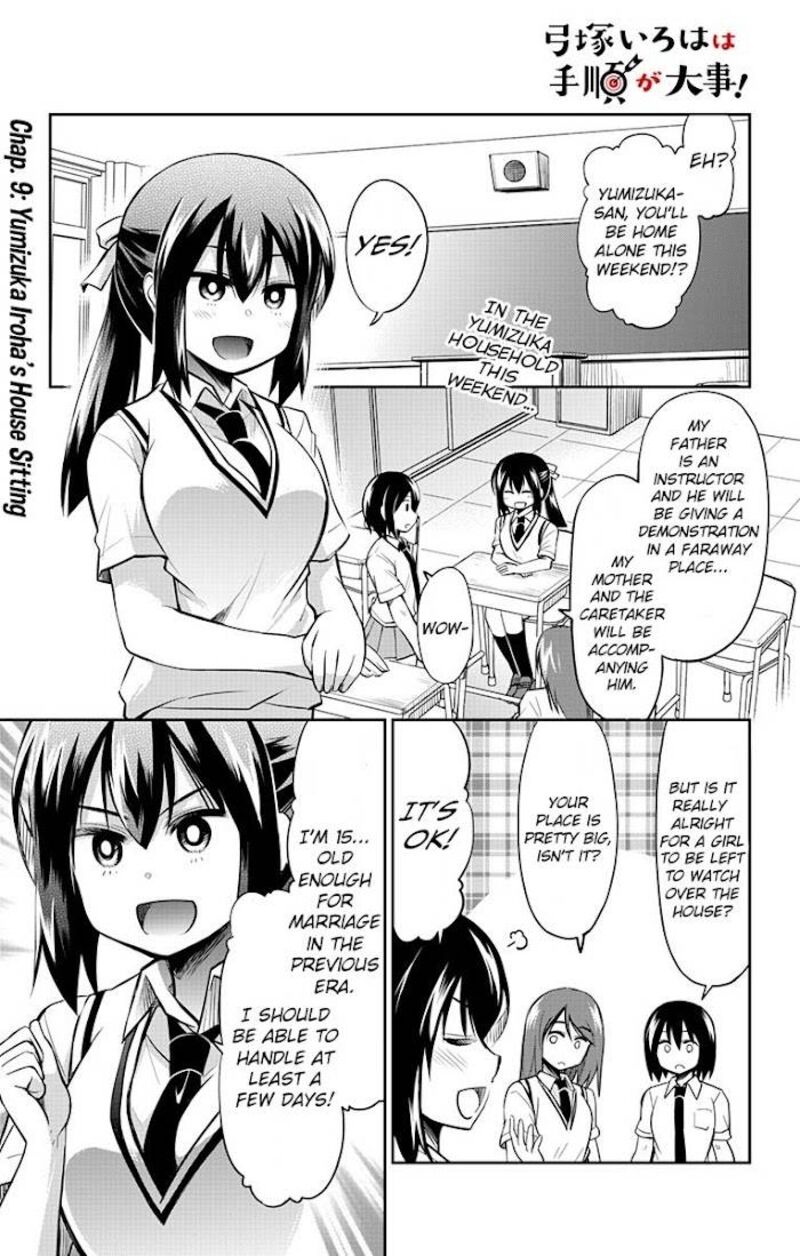 Yumizuka Iroha Wa Tejun Ga Daiji Chapter 9 Page 2