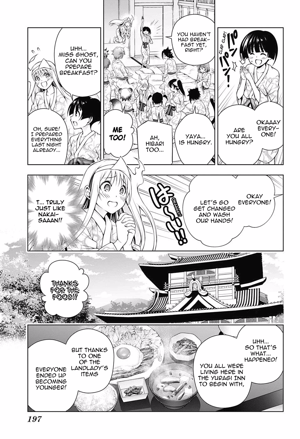 Yuragi Sou No Yuuna San Chapter 154 Page 9