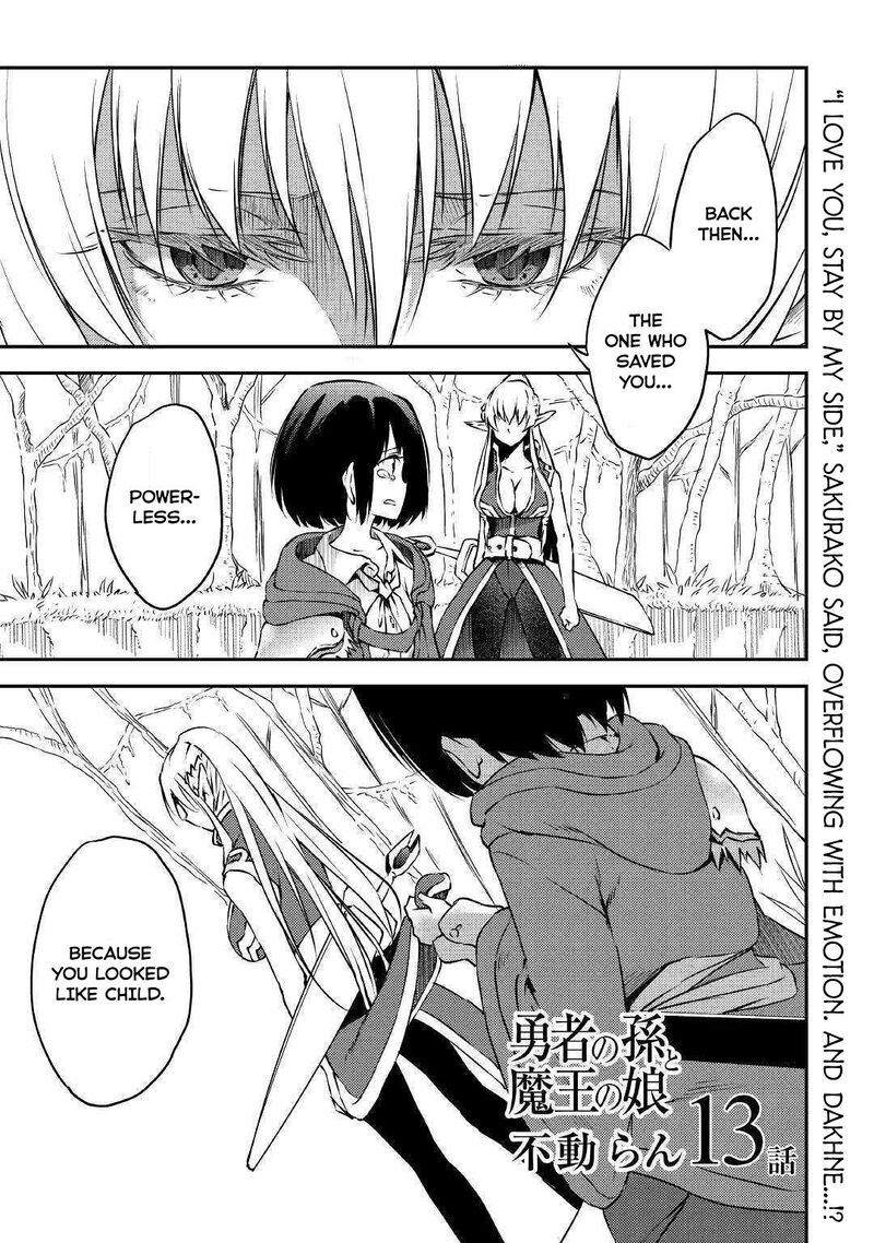 Yuusha No Mago To Maou No Musume Chapter 13 Page 2