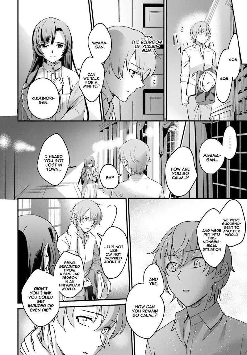 Yuusha Shoukan Ni Makikomareta Kedo Isekai Wa Heiwa Deshita Chapter 1 Page 27