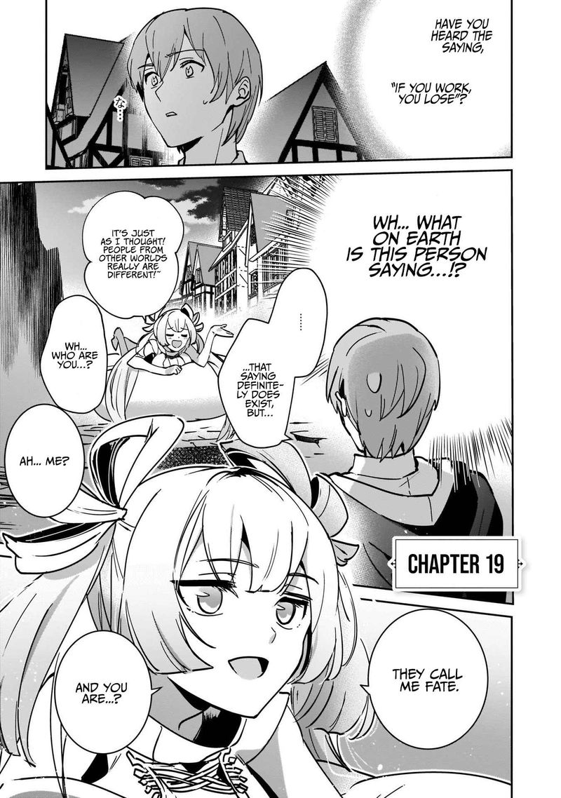 Yuusha Shoukan Ni Makikomareta Kedo Isekai Wa Heiwa Deshita Chapter 19 Page 1