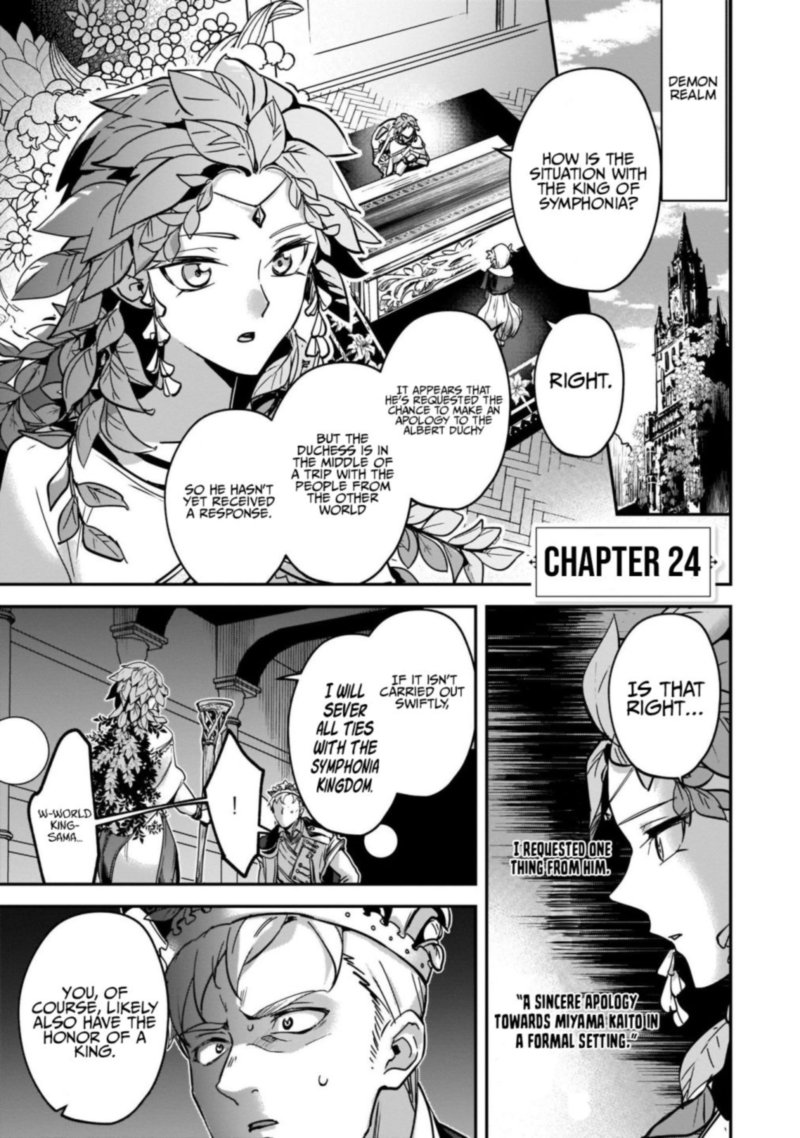 Yuusha Shoukan Ni Makikomareta Kedo Isekai Wa Heiwa Deshita Chapter 24 Page 1