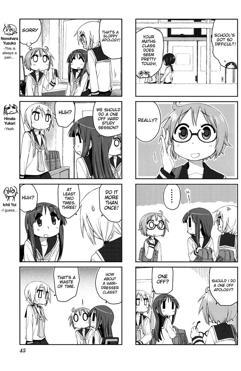 Yuyushiki Chapter 49 Page 4