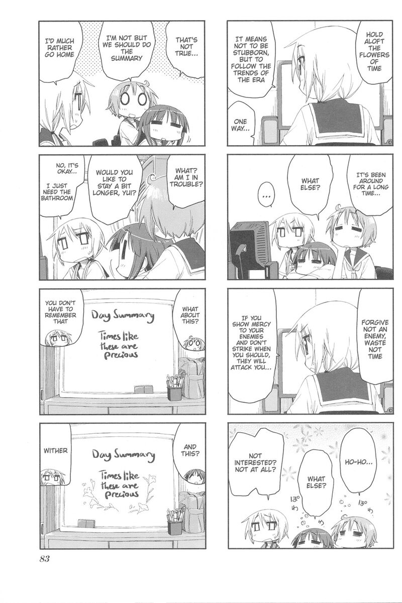 Yuyushiki Chapter 53 Page 8