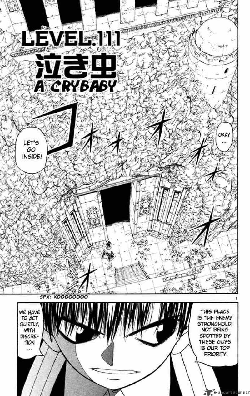 Zatch Bell Chapter 111 Page 1