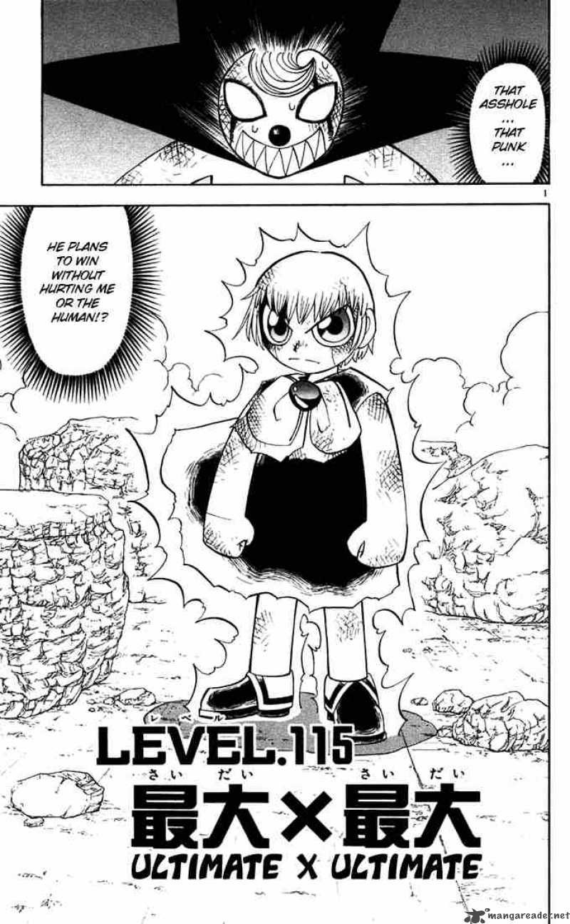 Zatch Bell Chapter 115 Page 1