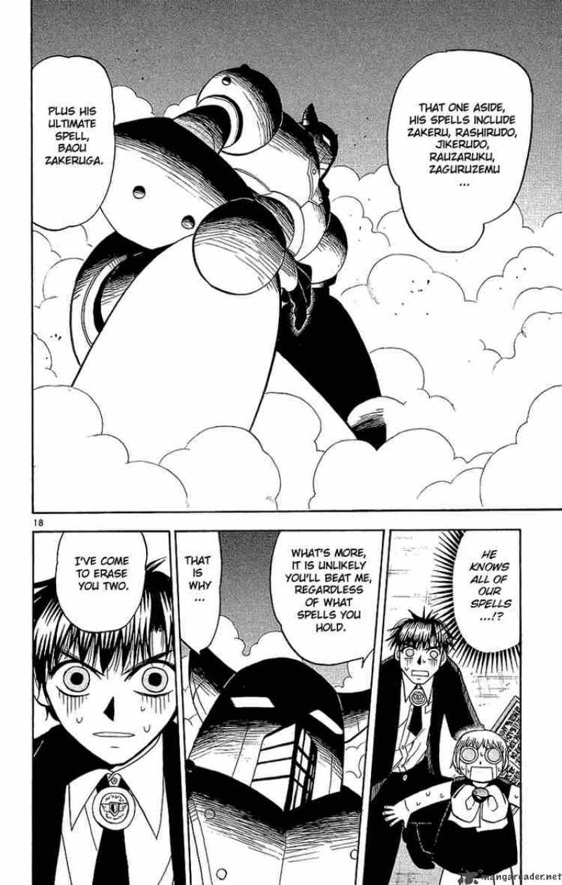 Zatch Bell Chapter 164 Page 18