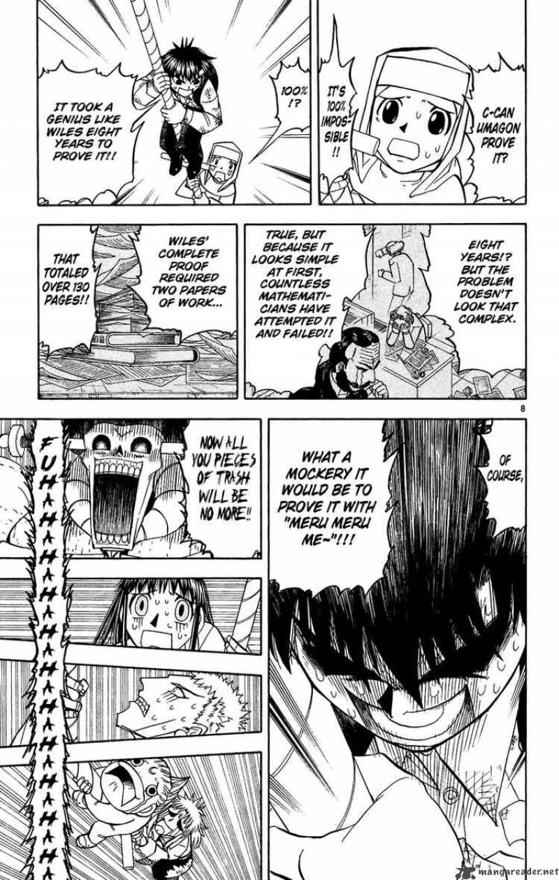 Zatch Bell Chapter 200 Page 8