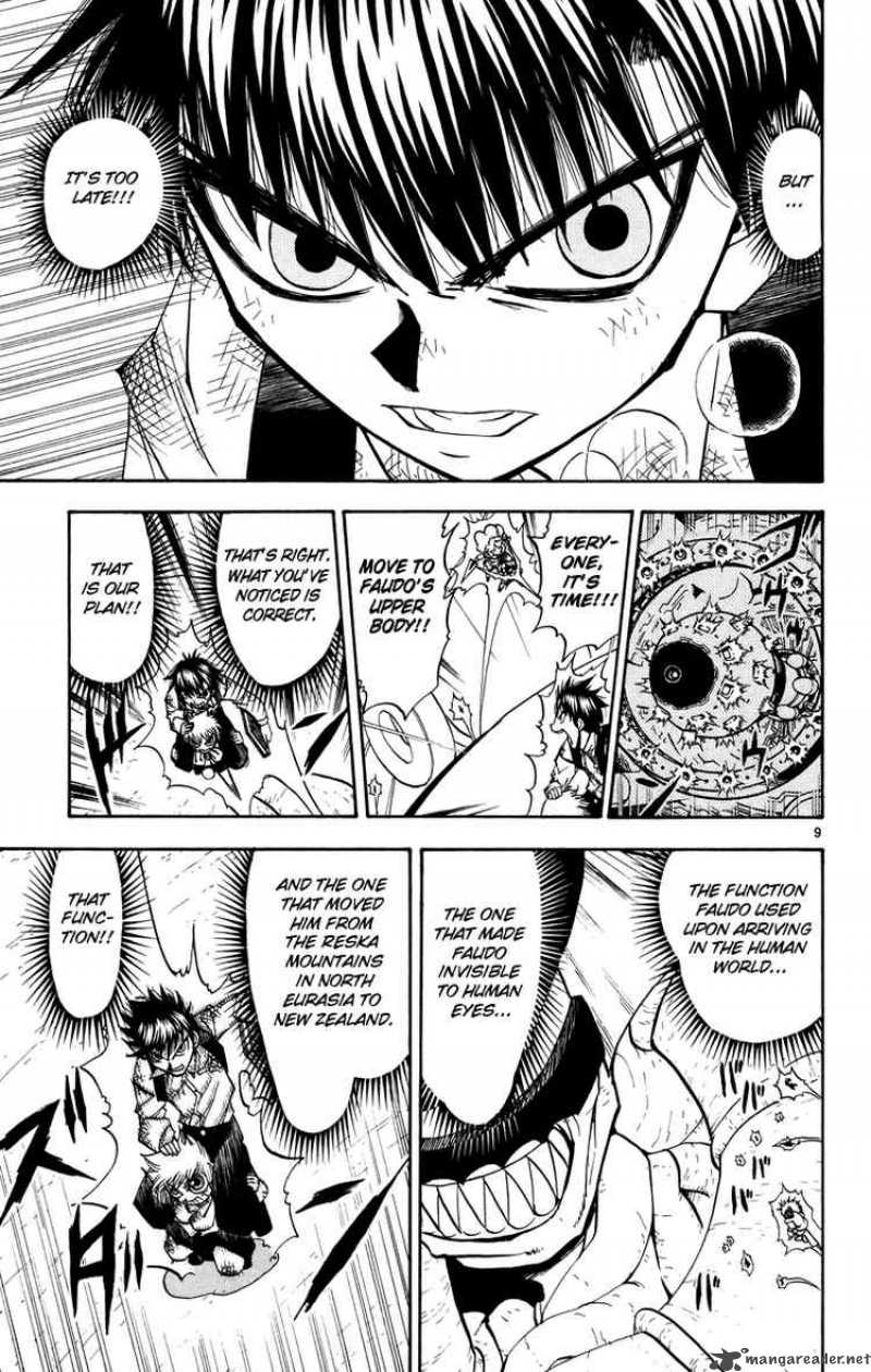 Zatch Bell Chapter 211 Page 9