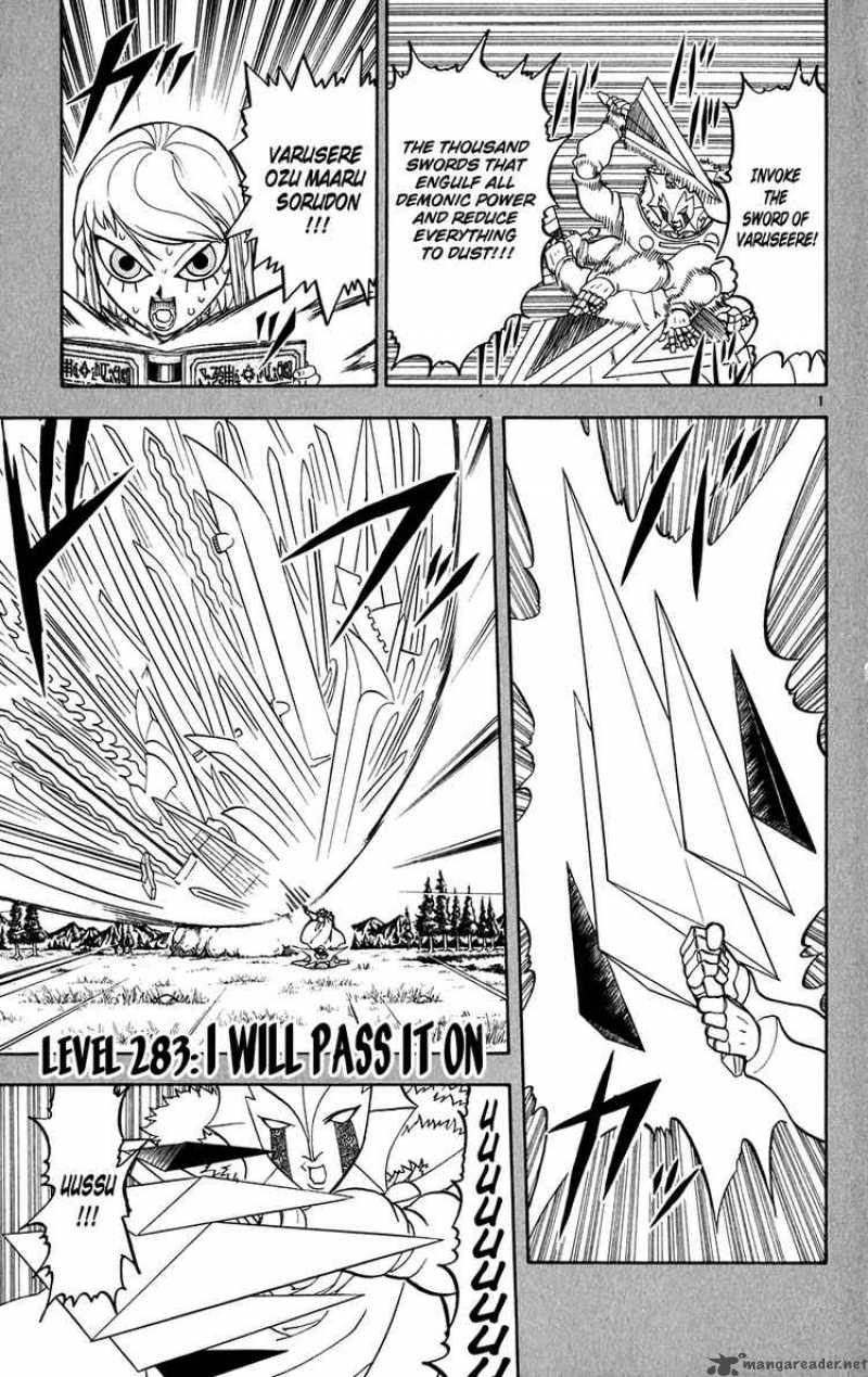 Zatch Bell Chapter 283 Page 1