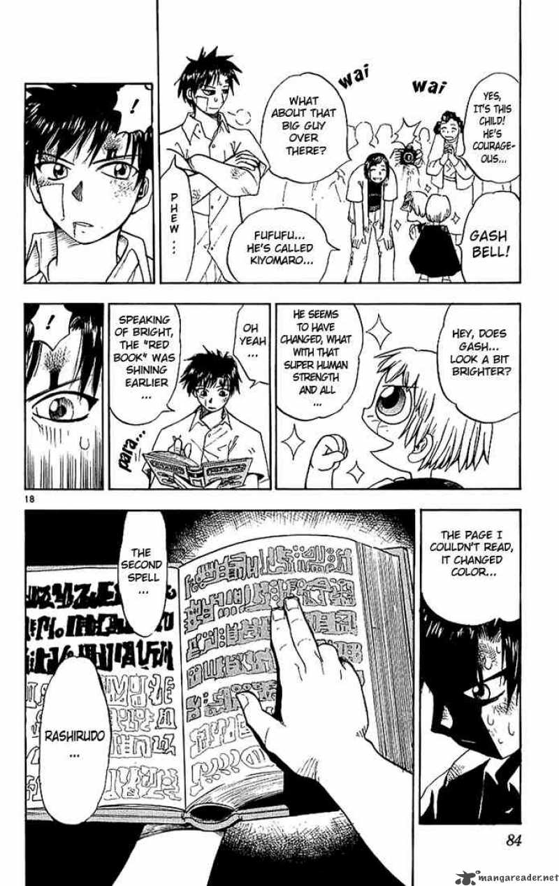 Zatch Bell Chapter 3 Page 18