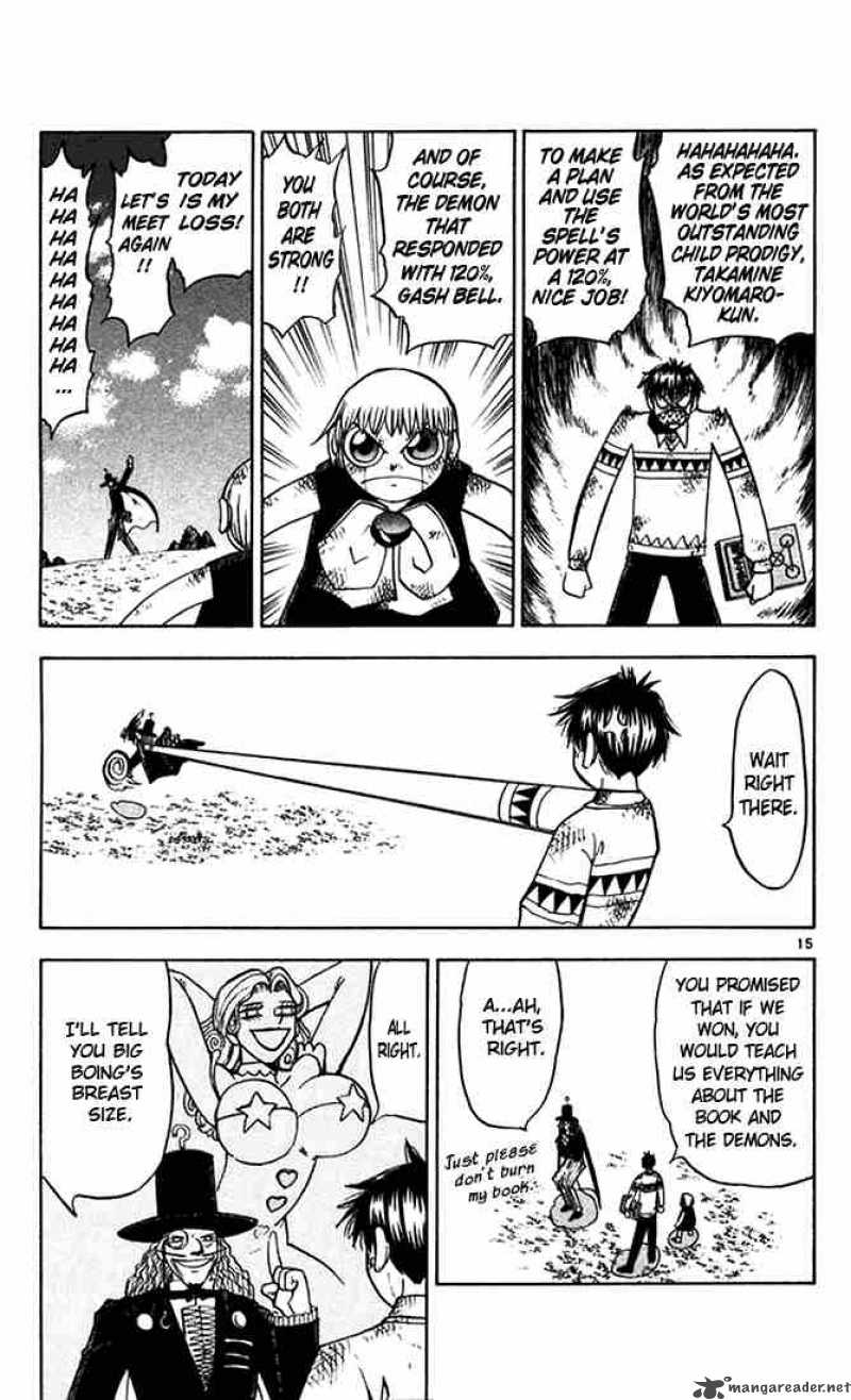 Zatch Bell Chapter 98 Page 15