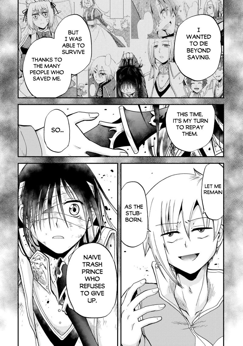 Zense Wa Kentei Konjou Kuzu Ouji Chapter 45a Page 14