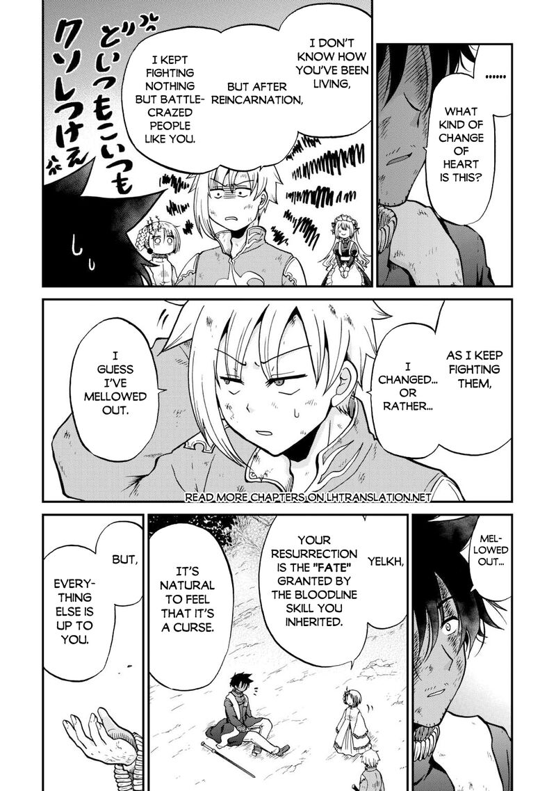 Zense Wa Kentei Konjou Kuzu Ouji Chapter 55b Page 20