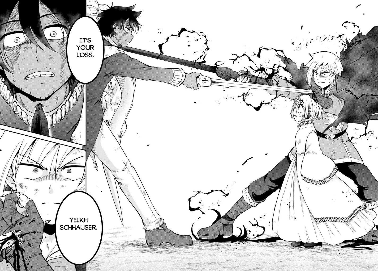 Zense Wa Kentei Konjou Kuzu Ouji Chapter 55b Page 8