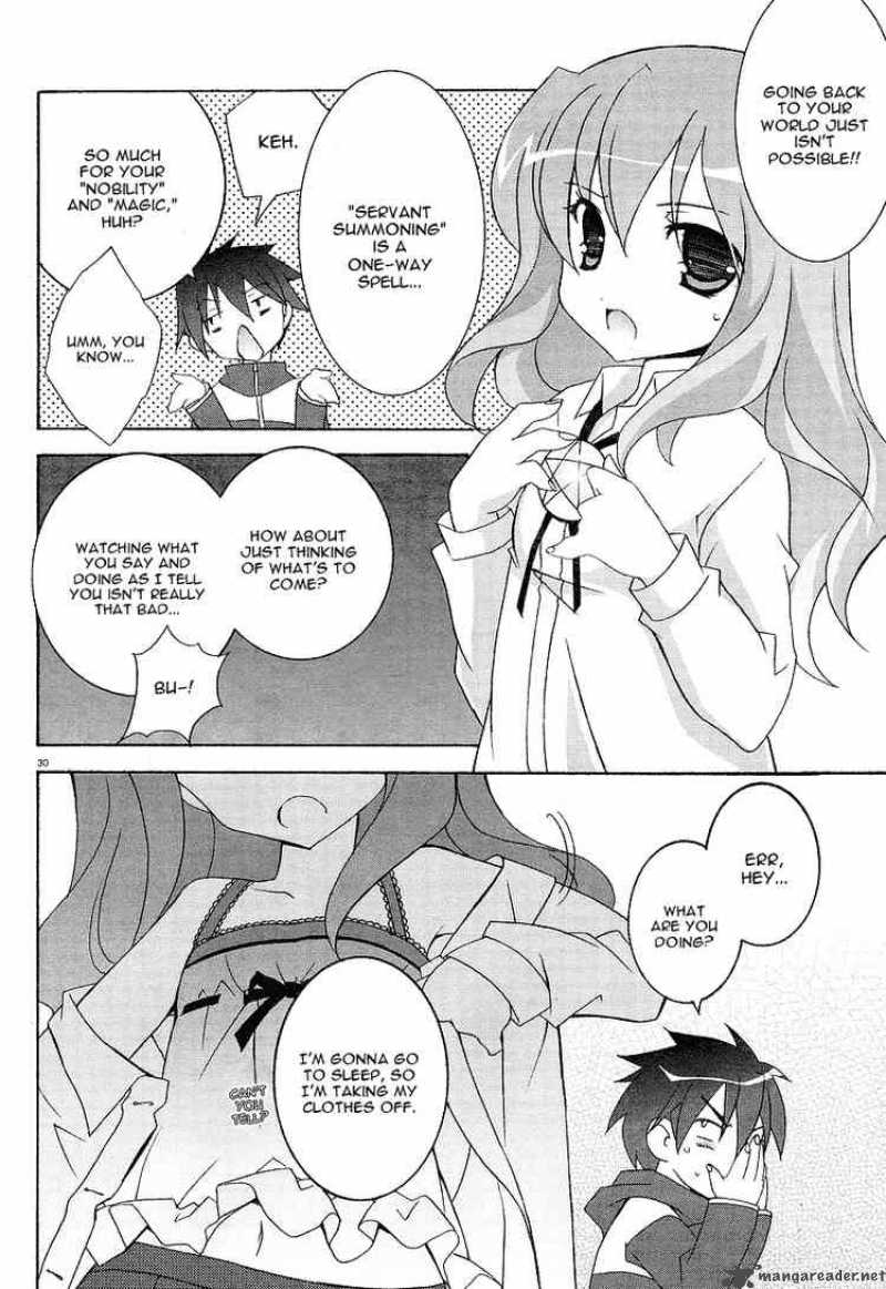 Zero No Tsukaima Chapter 1 Page 30