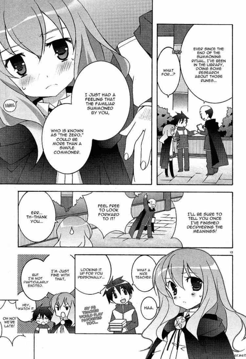 Zero No Tsukaima Chapter 2 Page 13