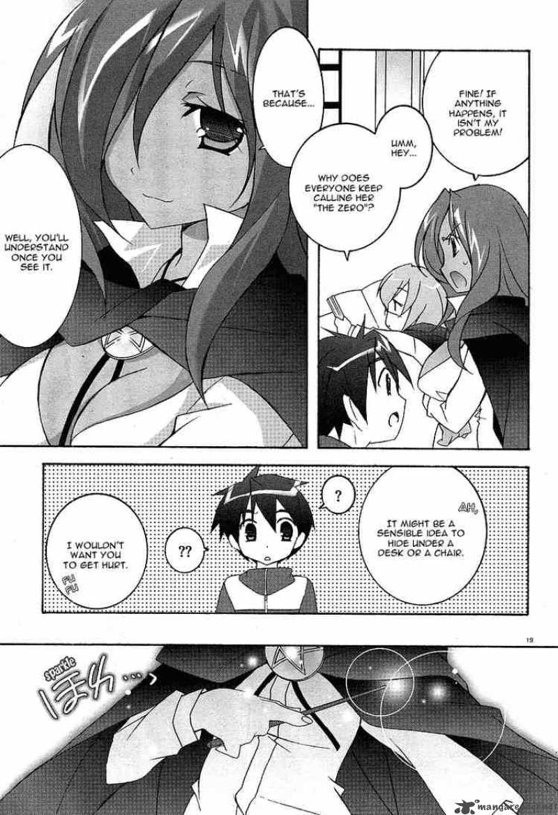 Zero No Tsukaima Chapter 2 Page 19