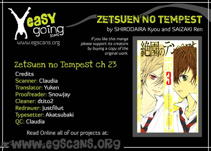 Zetsuen No Tempest Chapter 23 Page 1