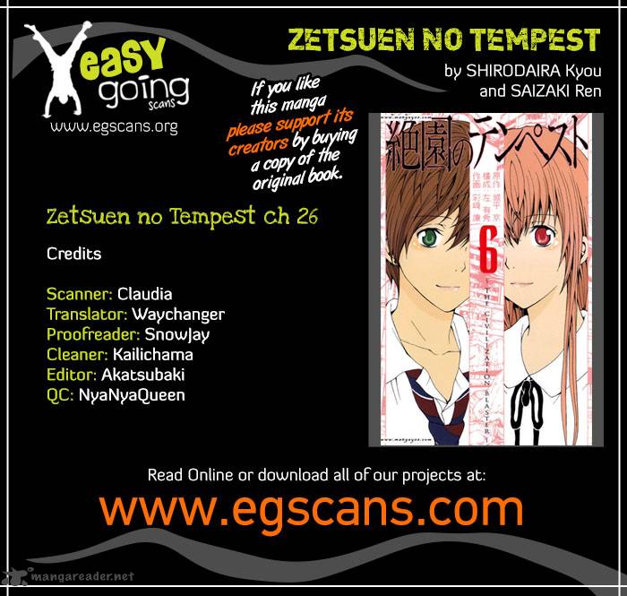 Zetsuen No Tempest Chapter 26 Page 1