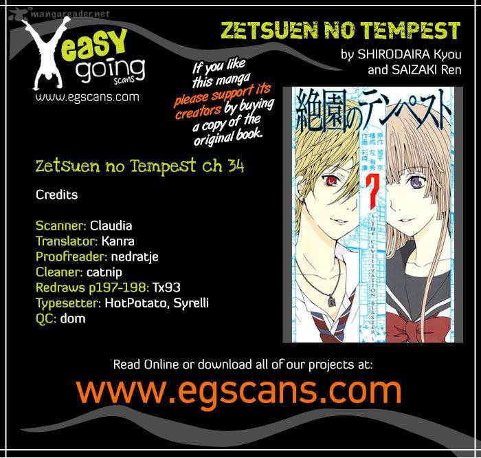 Zetsuen No Tempest Chapter 34 Page 1