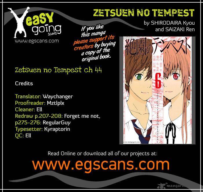 Zetsuen No Tempest Chapter 44 Page 1
