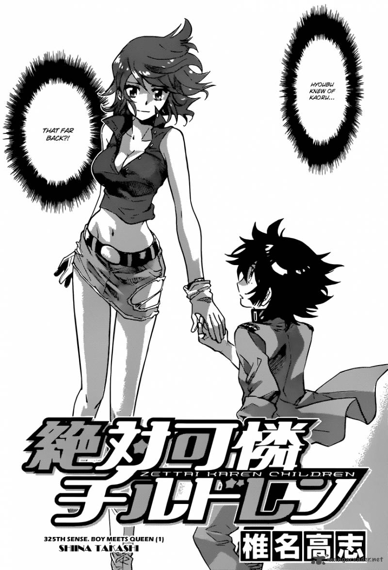 Zettai Karen Children Chapter 325 Page 4