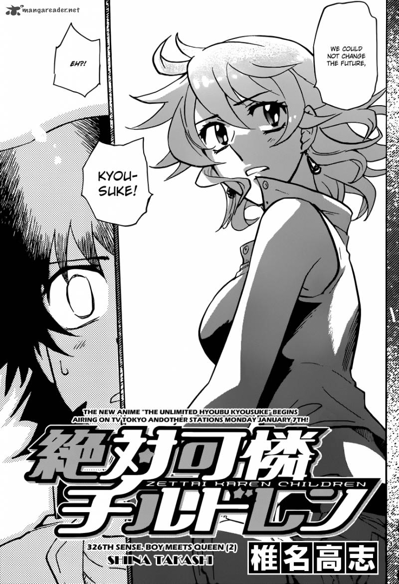 Zettai Karen Children Chapter 326 Page 4