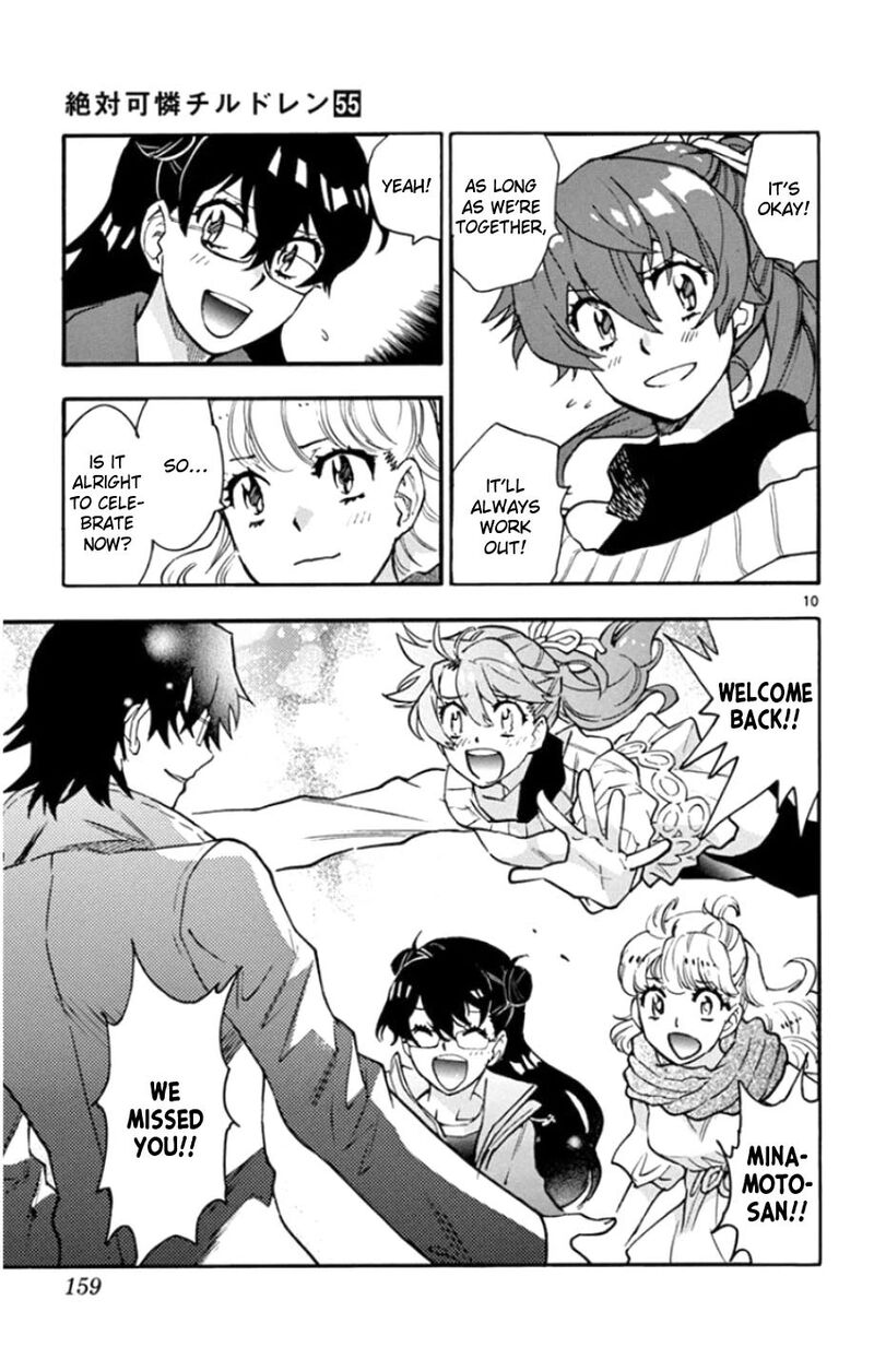 Zettai Karen Children Chapter 535 Page 12