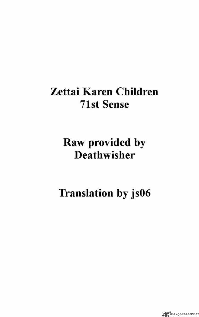 Zettai Karen Children Chapter 67 Page 19