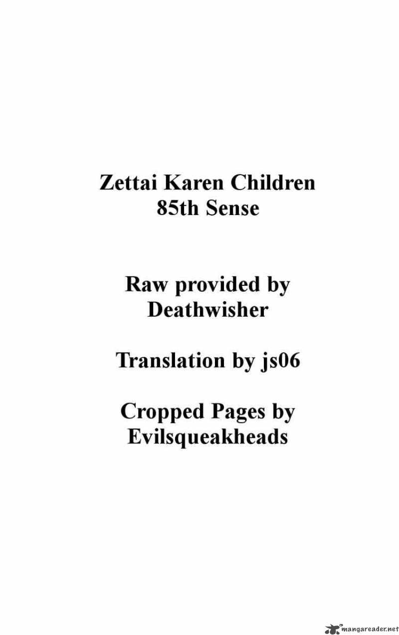 Zettai Karen Children Chapter 82 Page 19