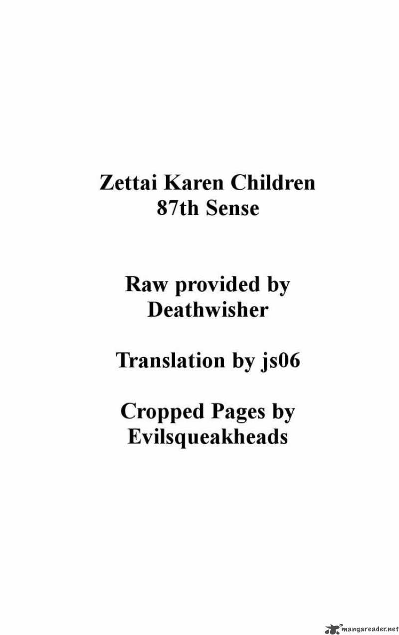 Zettai Karen Children Chapter 83 Page 19