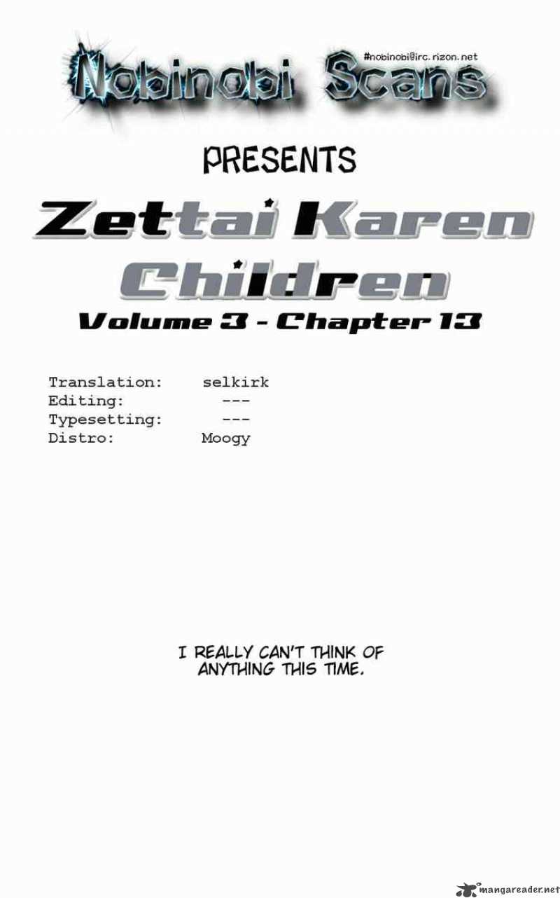 Zettai Karen Children Chapter 9 Page 24