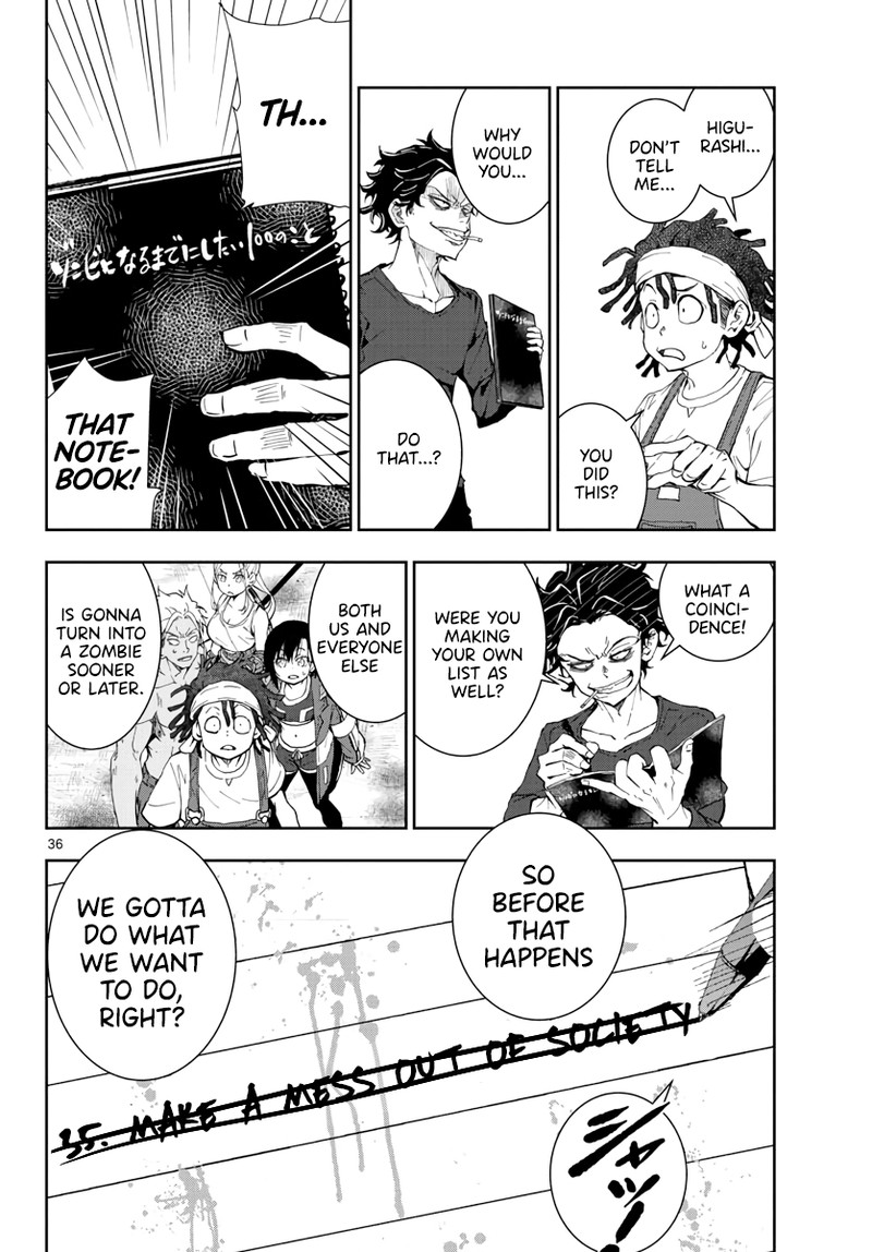 Zon 100 Zombie Ni Naru Made Ni Shitai 100 No Koto Chapter 17 Page 32